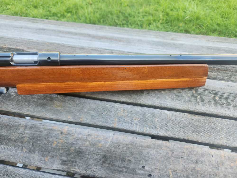 german anschutz 1411 MATCH 54 with BENCHREST STOCK beautiful Bluing 1964!-img-14