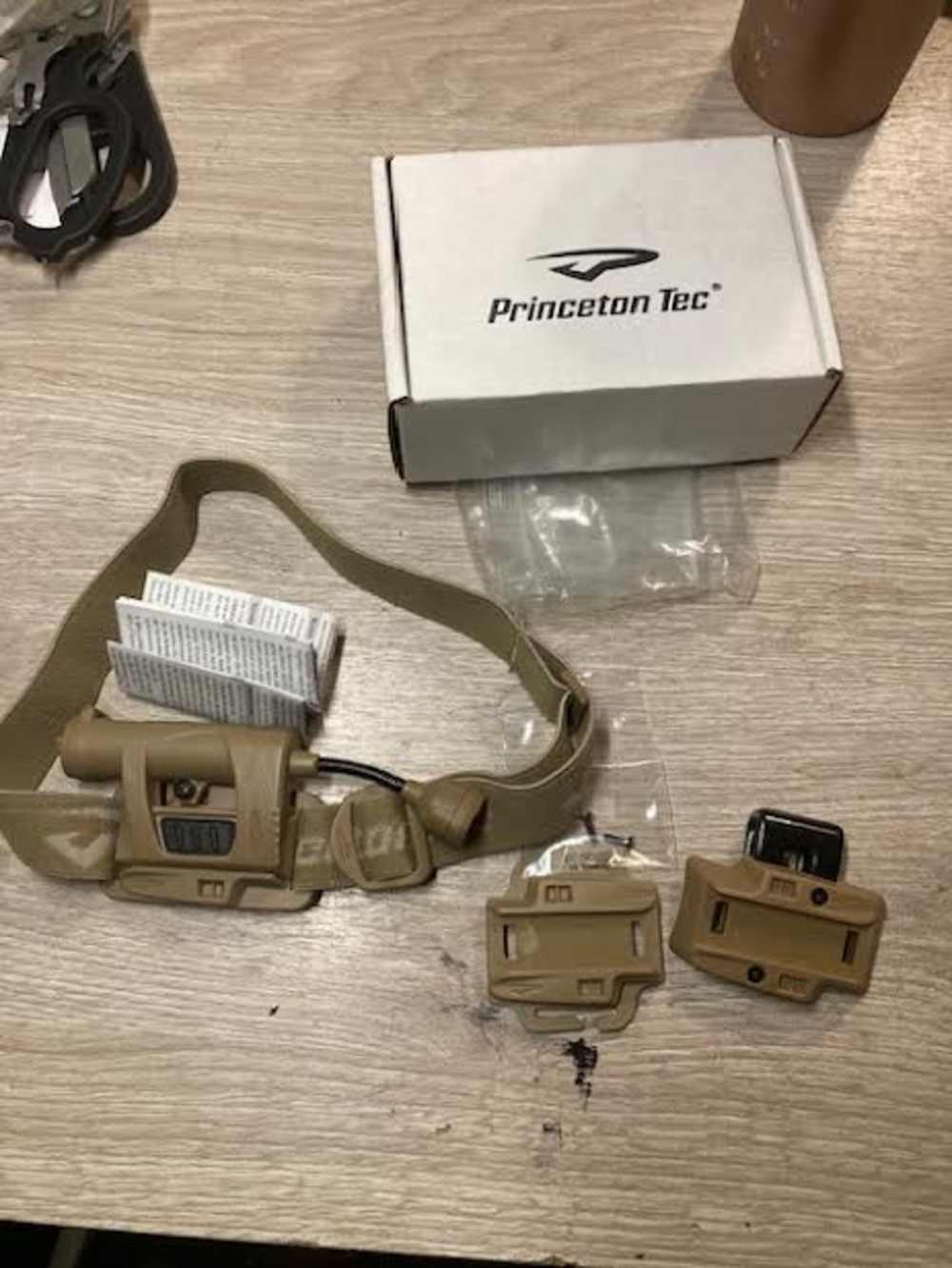 Princeton Tec. Charge 4 mode military headlamp/helmet lamp-img-0