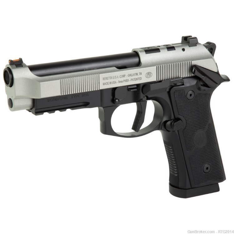 Beretta 92Xi SAO Full Size Carry Package Optic Ready 2x18rd Mag, Free 2-Day-img-7