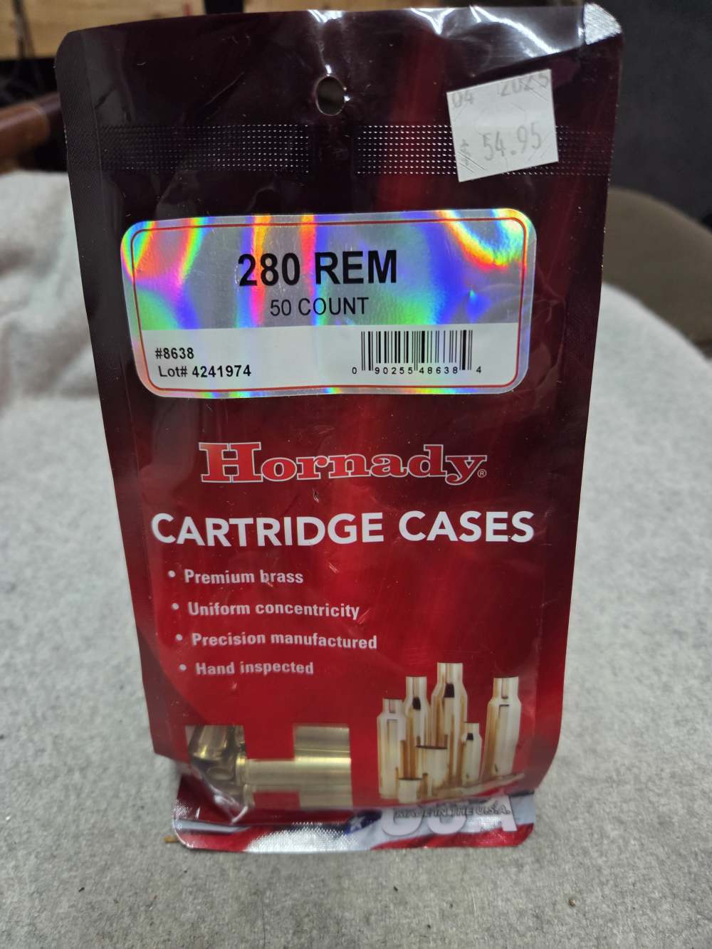 New Hornady 280 Rem brass 50 count-img-0