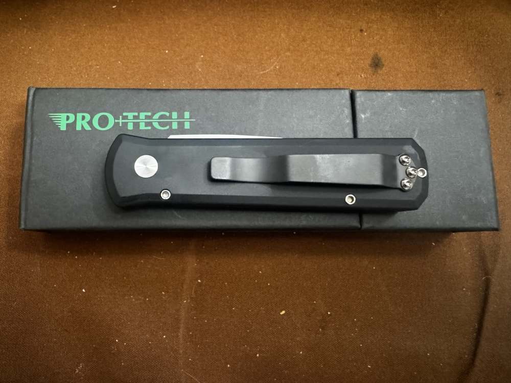 Pro Tech Godson Automatic black Aluminum 3.15" 20CV Satin 721-MOP-20CV NEW -img-2