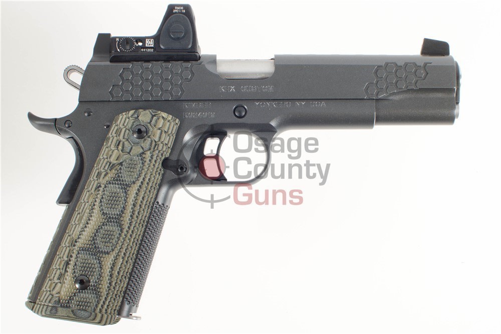 Kimber KHX Custom OI w/ Trijicon RMR - 5" .45 ACP - Brand New-img-0