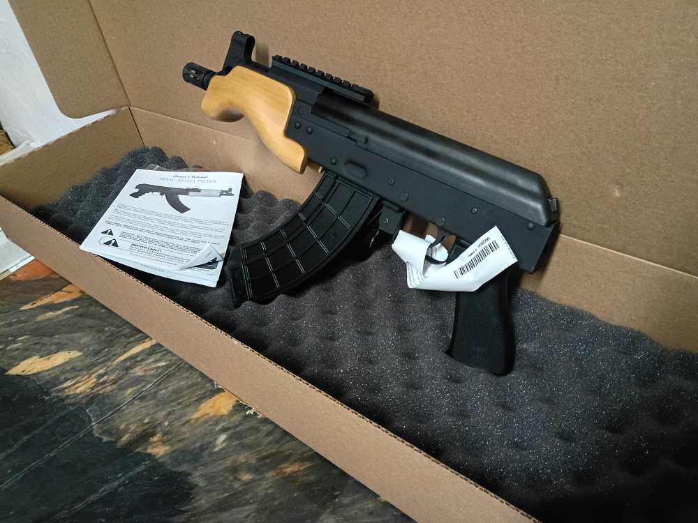 Century Arms VSKA MICRO Draco Semi-automatic pistol WITH TWO MAGS NEW -img-2