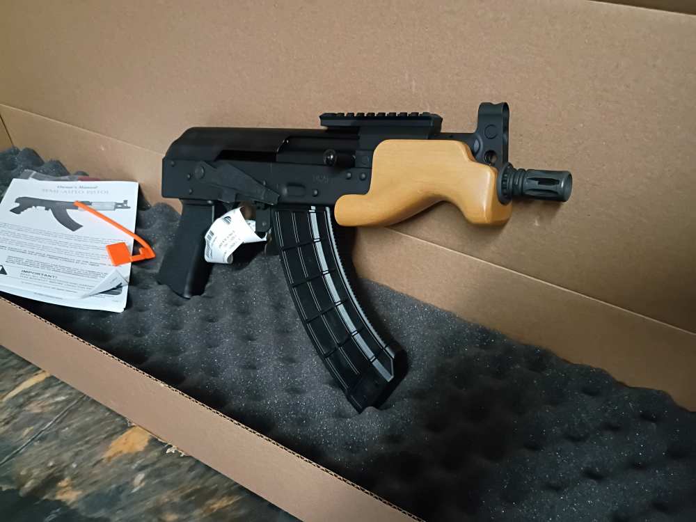 Century Arms VSKA MICRO Draco Semi-automatic pistol WITH TWO MAGS NEW -img-1