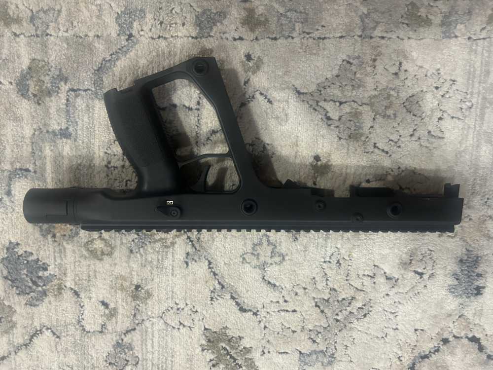 Kriss vector 45/10 upper and lower housing gen 2 black-img-1