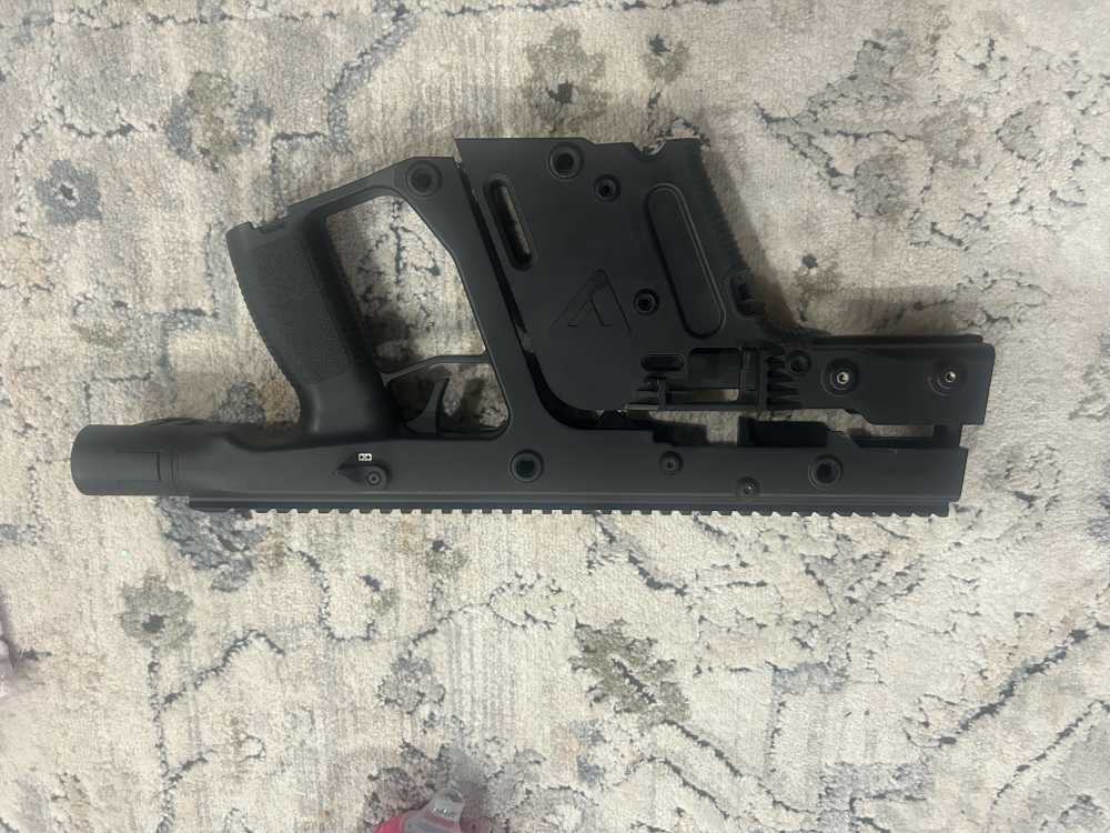 Kriss vector 45/10 upper and lower housing gen 2 black-img-11