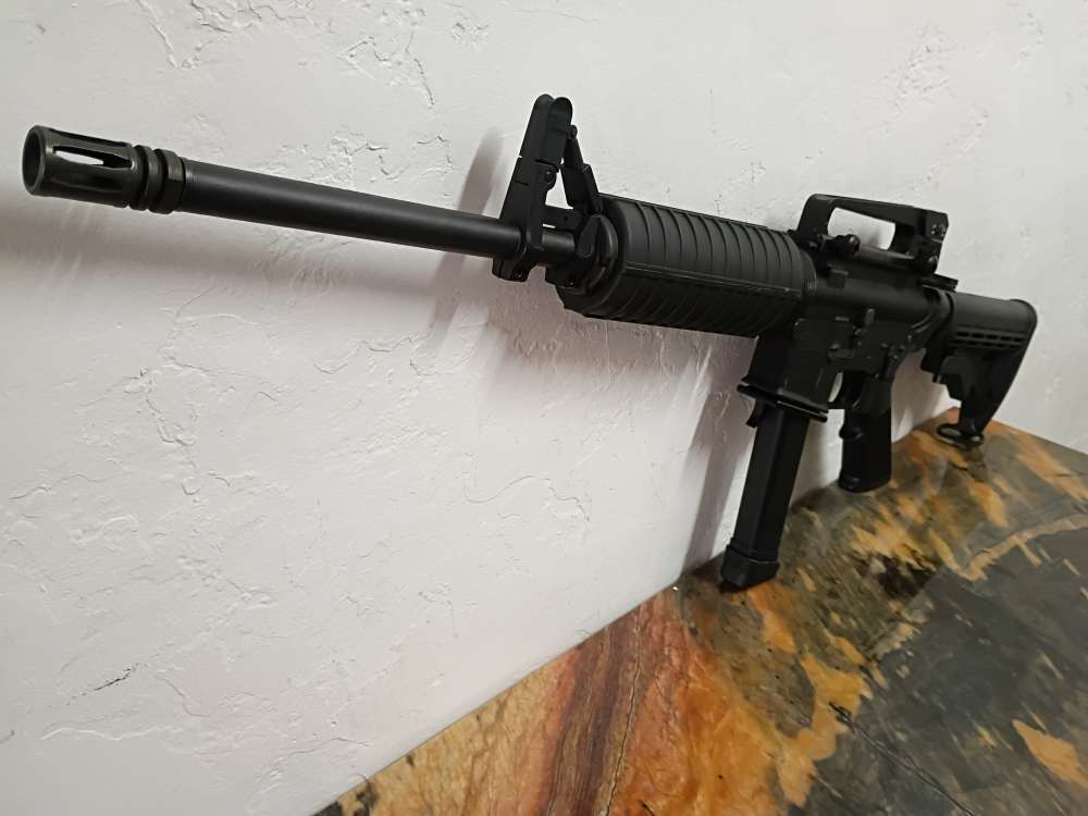 Anderson Manufacturing AM-15 9mm AR-15 type rifle GREAT SHAPE-img-3