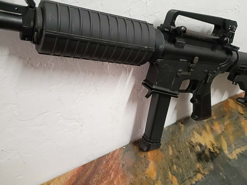 Anderson Manufacturing AM-15 9mm AR-15 type rifle GREAT SHAPE-img-5