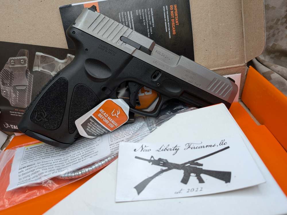 Taurus G3 9MM Pistol Two-tone-img-1