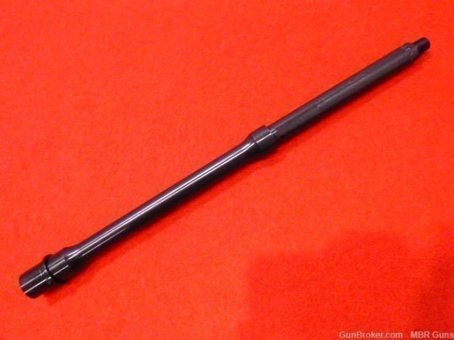 AR 15 16" 5.56 Nato/.223 Rem Nitride Barrel Mid Length 1:7 -img-0