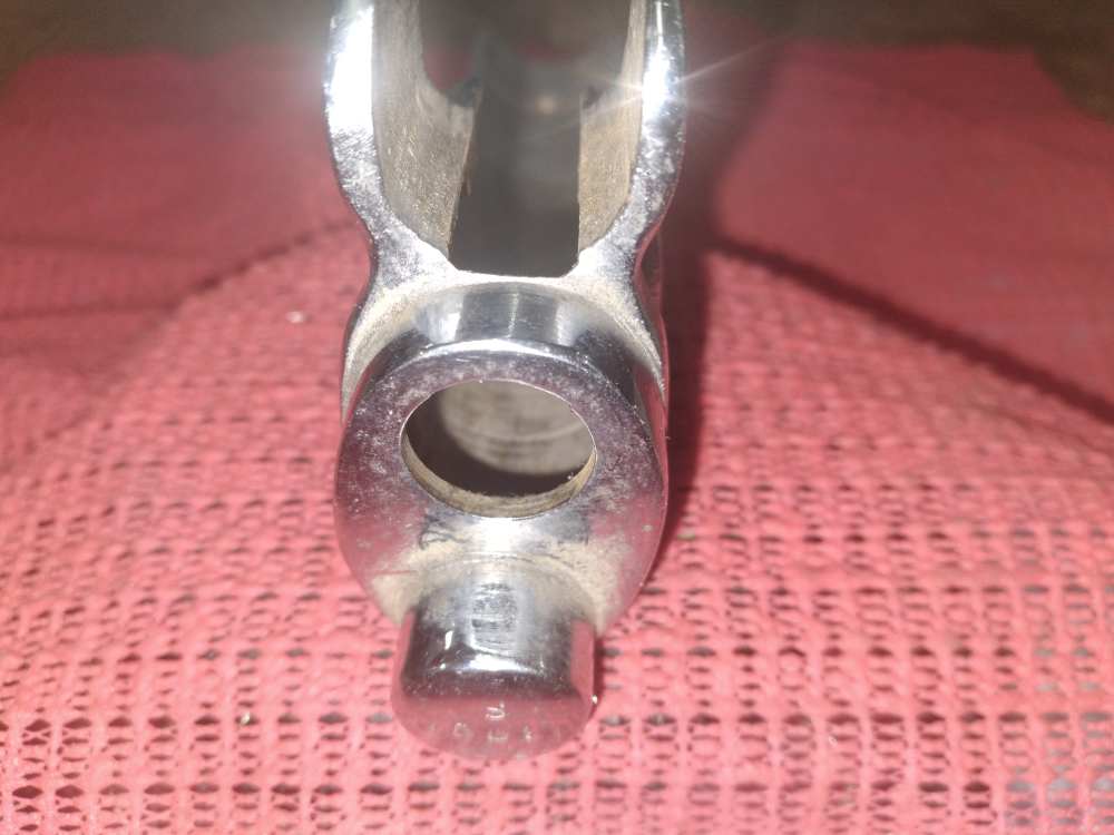 BRITISH  SMLE No 1 MK 3  NICKELED PARADE NOSECAP BAYONET LUG P-1374-img-3