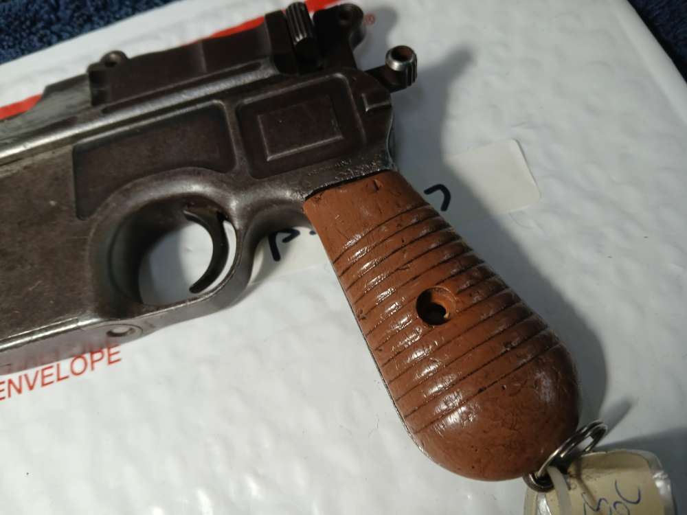 C96 BROOMHANDLE MAUSER FULL SIZED "STAR WARS" STYLE BLASTER GRIPS P-2057-img-0