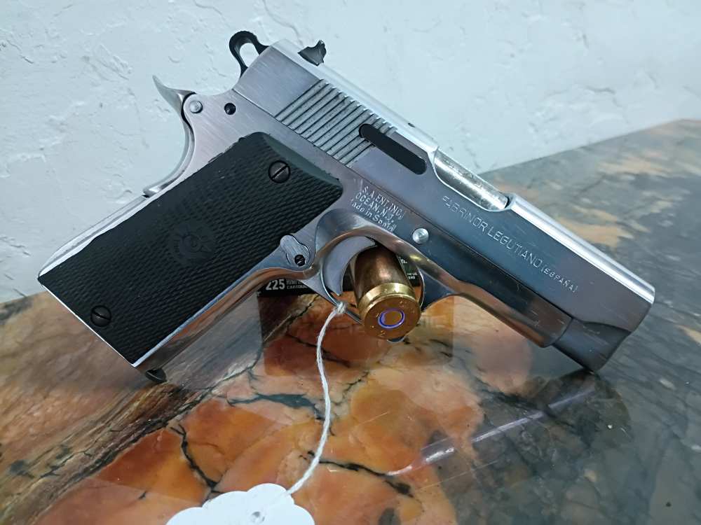LLAMA MINIMAX rare 40 S&W cal compact 1911 POLISH STAINLESS-img-2