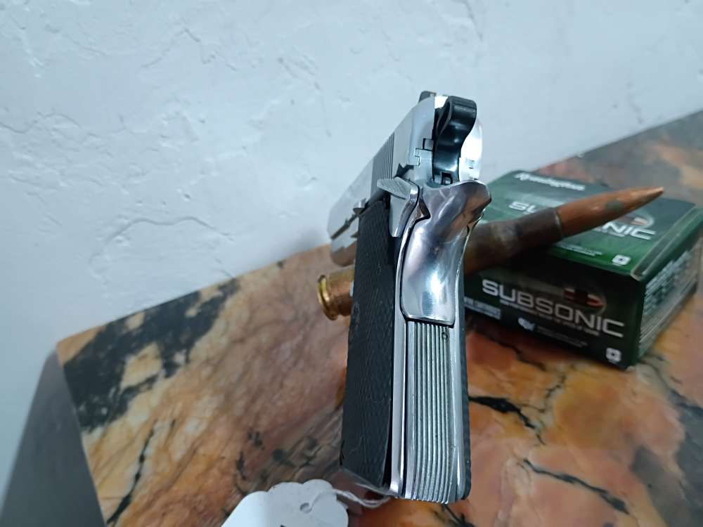 LLAMA MINIMAX rare 40 S&W cal compact 1911 POLISH STAINLESS-img-4