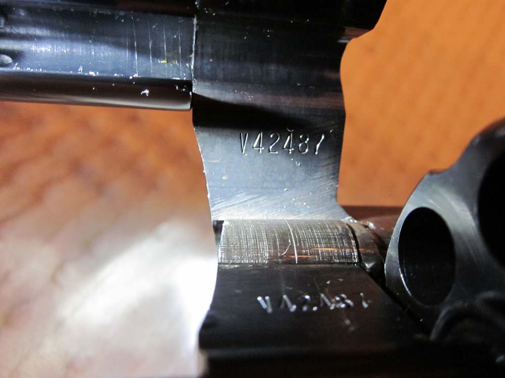 Colt Pythons (2) NOS Factory "C" Engraved-4" (1984) and 6" (1980) 100% -img-52
