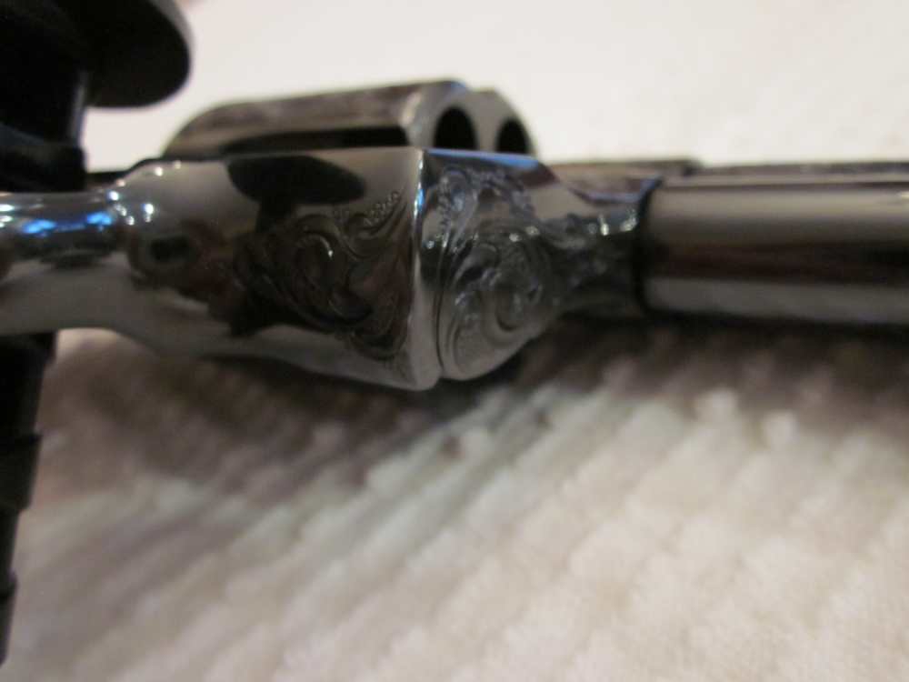 Colt Pythons (2) NOS Factory "C" Engraved-4" (1984) and 6" (1980) 100% -img-22