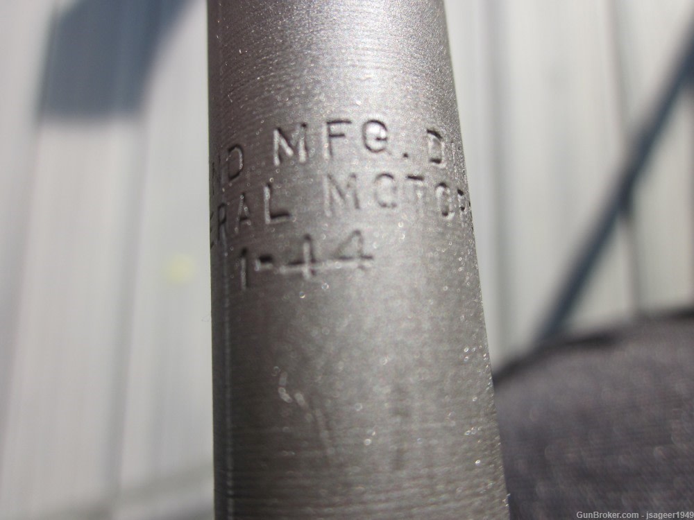WWII M1 INLAND G.M. NOS Carbine .30 Cal - CARTOUCHE - INCLUDES NOS BAYONET-img-47