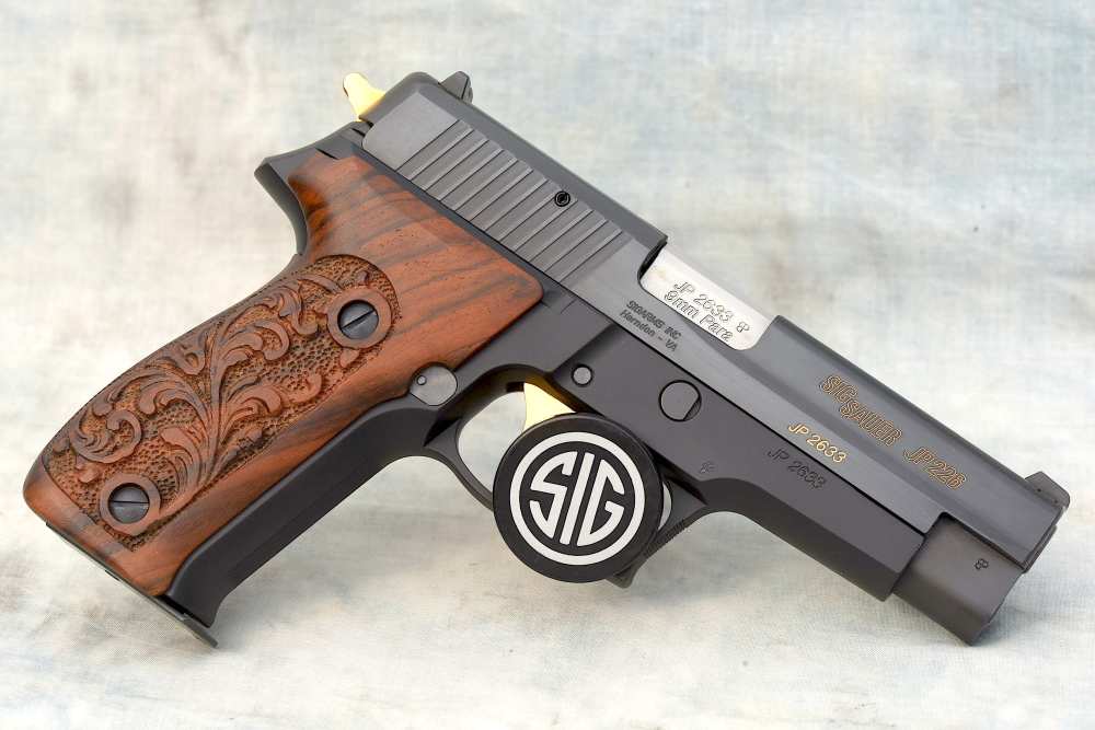 RARE SWISS Sig Sauer Jubilee JP226 125th Anniversary 9mm -img-3