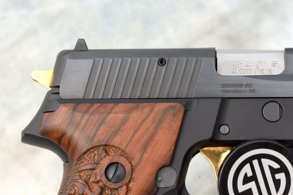 RARE SWISS Sig Sauer Jubilee JP226 125th Anniversary 9mm -img-5
