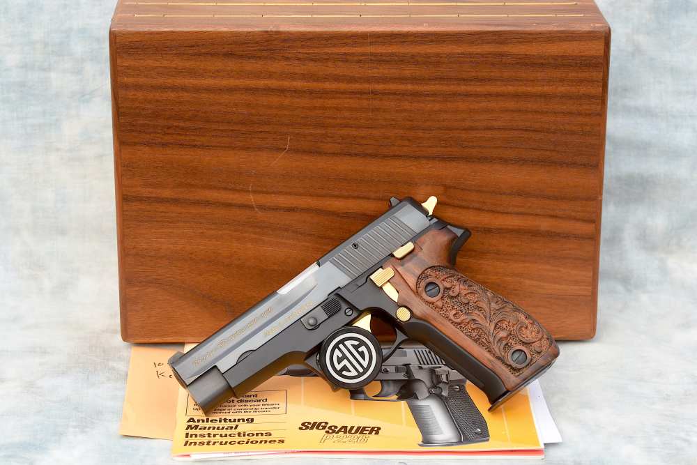 RARE SWISS Sig Sauer Jubilee JP226 125th Anniversary 9mm -img-1
