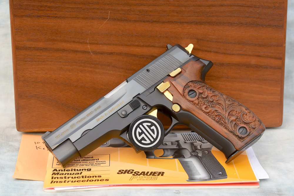 RARE SWISS Sig Sauer Jubilee JP226 125th Anniversary 9mm -img-0