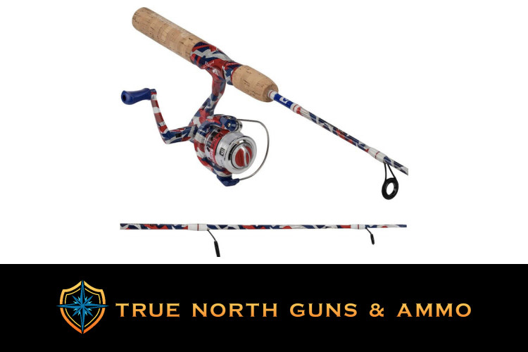 7' Krazy Americana Spinning Combo for Freshwater Fishing-img-0