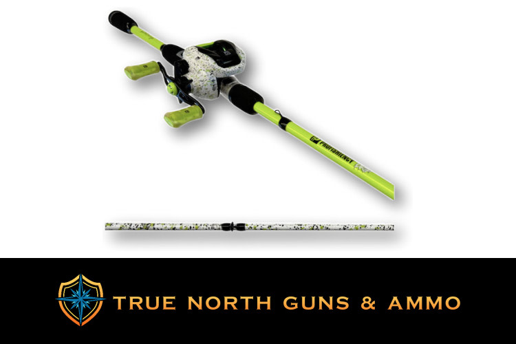 APB Drip 7' MH Fast Baitcast Combo - White/Green-img-0