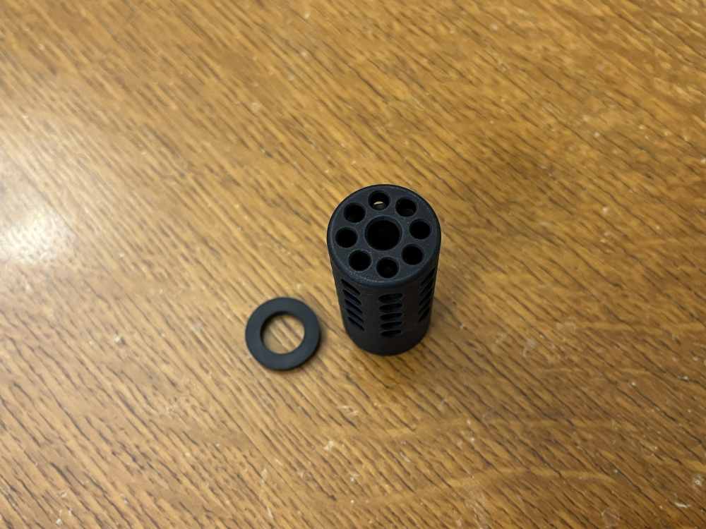 Tactical Solutions TacSol X-Ring Compensator 22LR Muzzle Brake 1/2-28 TPI-img-3