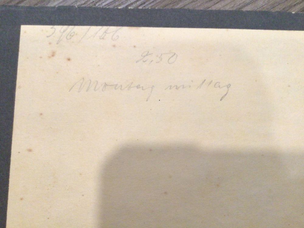 WWII German Award Document W/Original Package Board Marked-img-2