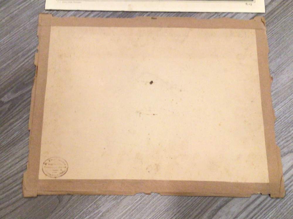 WWII German Award Document W/Original Package Board Marked-img-8