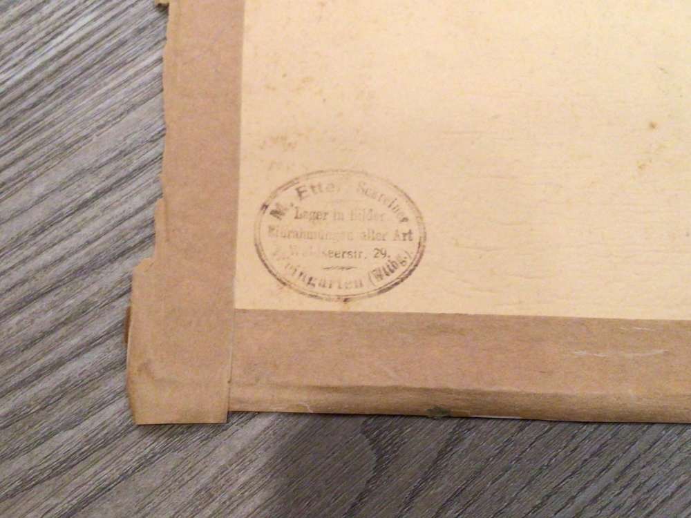 WWII German Award Document W/Original Package Board Marked-img-9