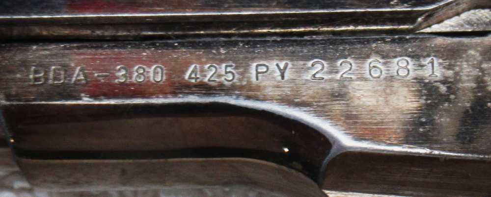 Browning Arms BRA 380. Made by  Fabrice National , Stainless. 3 5/8 Barrel.-img-5