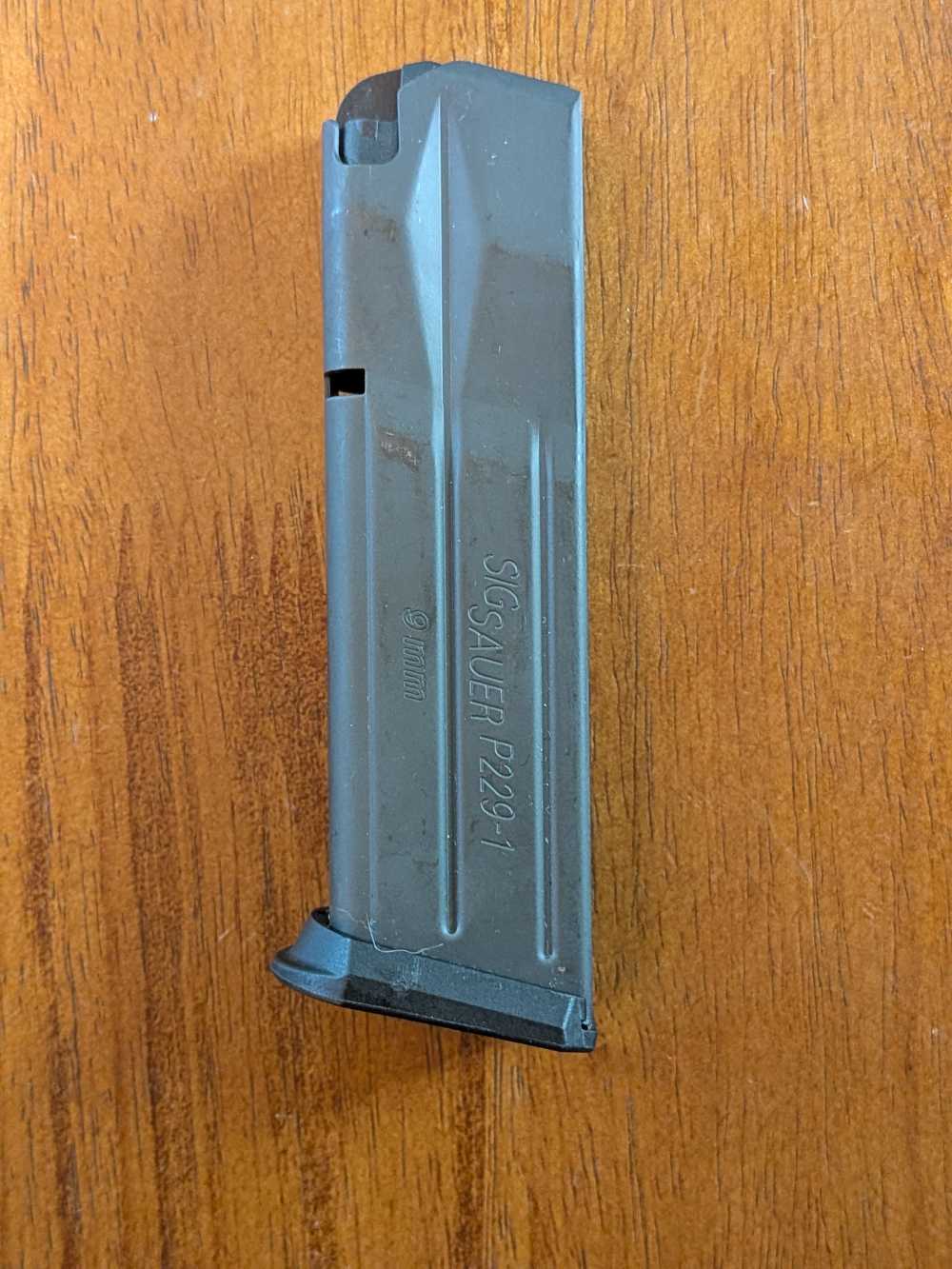 Sig Sauer P229 9mm – Factory Walnut Grips – Barely Fired-img-35