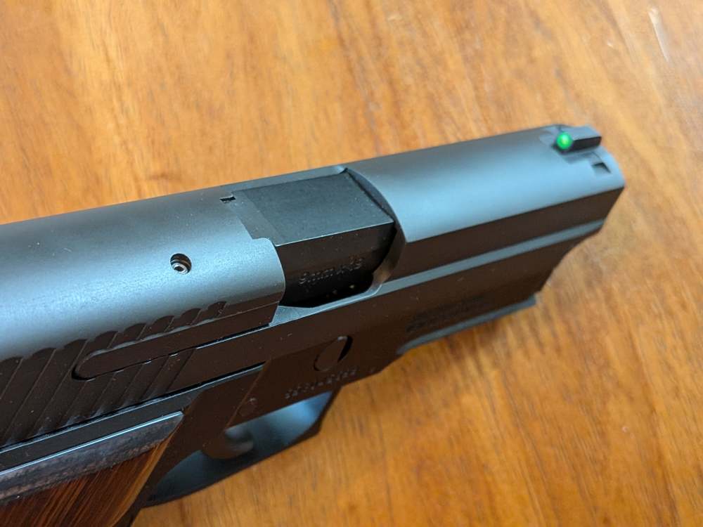 Sig Sauer P229 9mm – Factory Walnut Grips – Barely Fired-img-20
