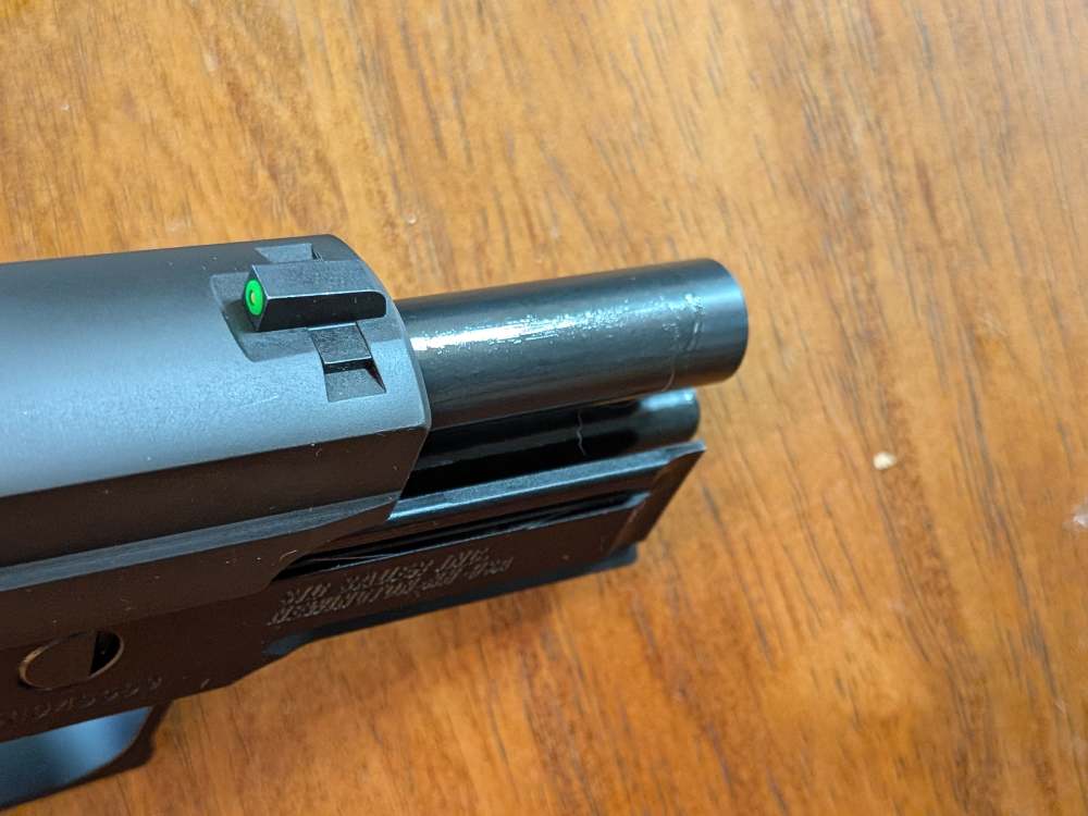 Sig Sauer P229 9mm – Factory Walnut Grips – Barely Fired-img-32