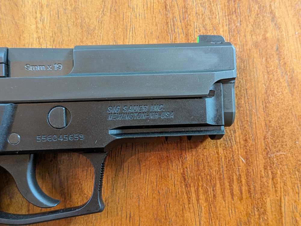 Sig Sauer P229 9mm – Factory Walnut Grips – Barely Fired-img-18