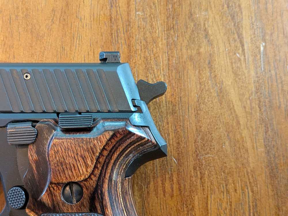 Sig Sauer P229 9mm – Factory Walnut Grips – Barely Fired-img-5