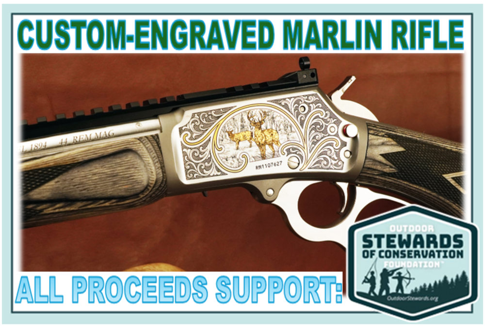 Beautiful Custom Engraved Marlin 1894 SBL .44 Rem Mag Lever Action Rifle-img-3