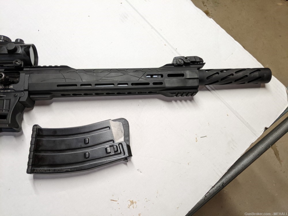 Citadel Boss 25 12 gauge shotgun Red dot sight +flip up sights-img-5