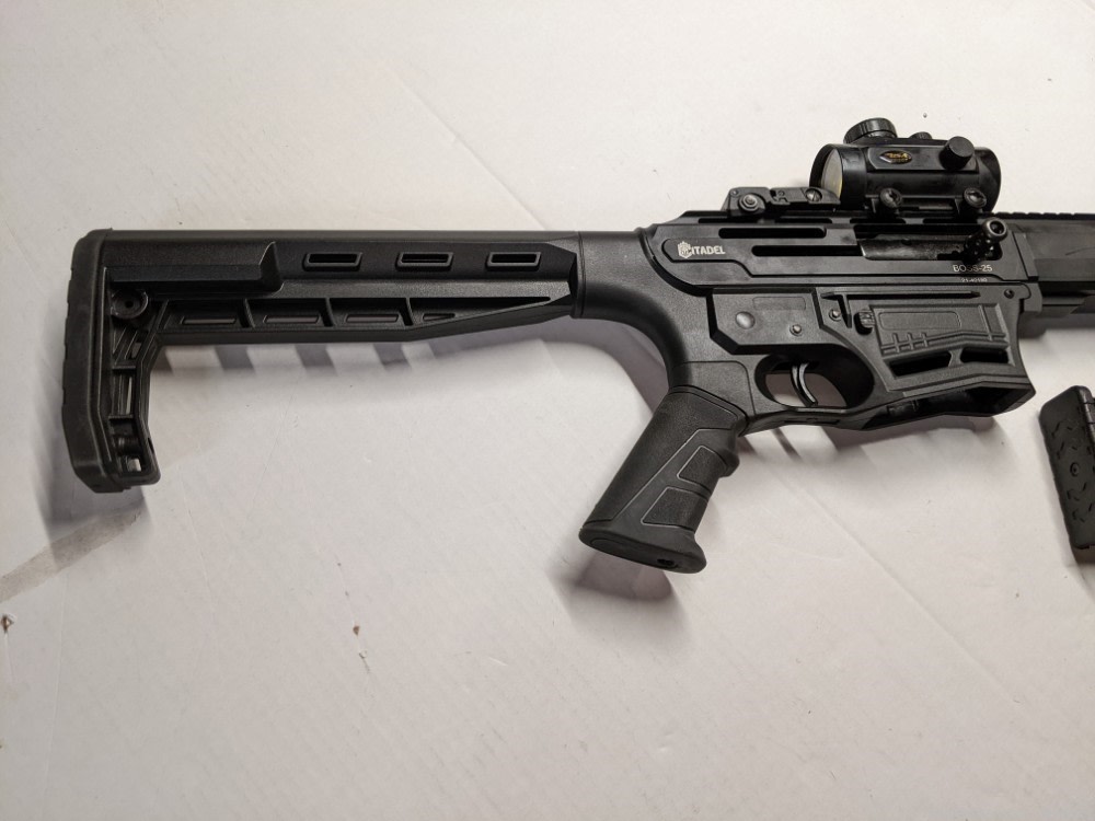 Citadel Boss 25 12 gauge shotgun Red dot sight +flip up sights-img-4