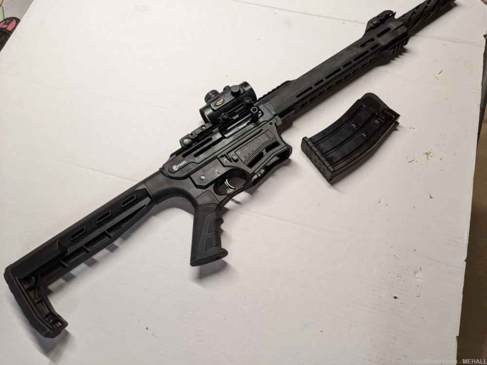 Citadel Boss 25 12 gauge shotgun Red dot sight +flip up sights-img-3