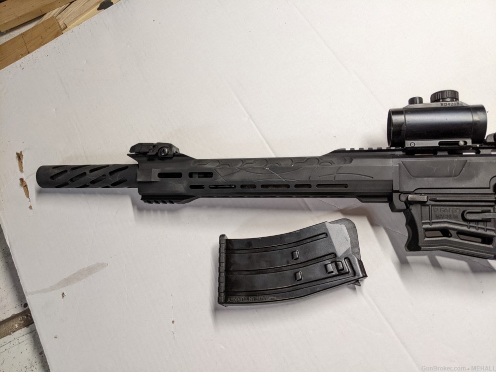 Citadel Boss 25 12 gauge shotgun Red dot sight +flip up sights-img-2