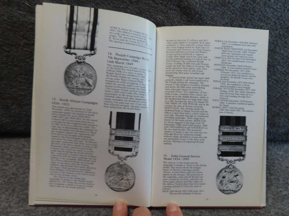BRITISH CAMPAIGN MEDALS WATERLOO TO THE FALKLANDS REFERENCE GUIDE-img-8
