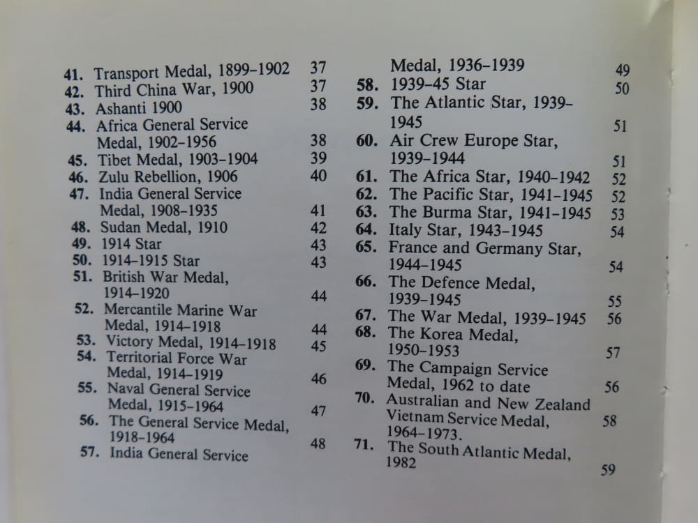 BRITISH CAMPAIGN MEDALS WATERLOO TO THE FALKLANDS REFERENCE GUIDE-img-5