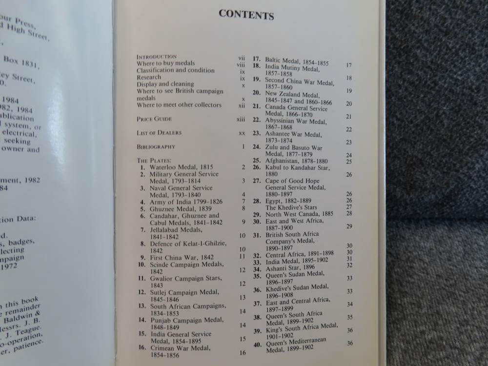BRITISH CAMPAIGN MEDALS WATERLOO TO THE FALKLANDS REFERENCE GUIDE-img-4