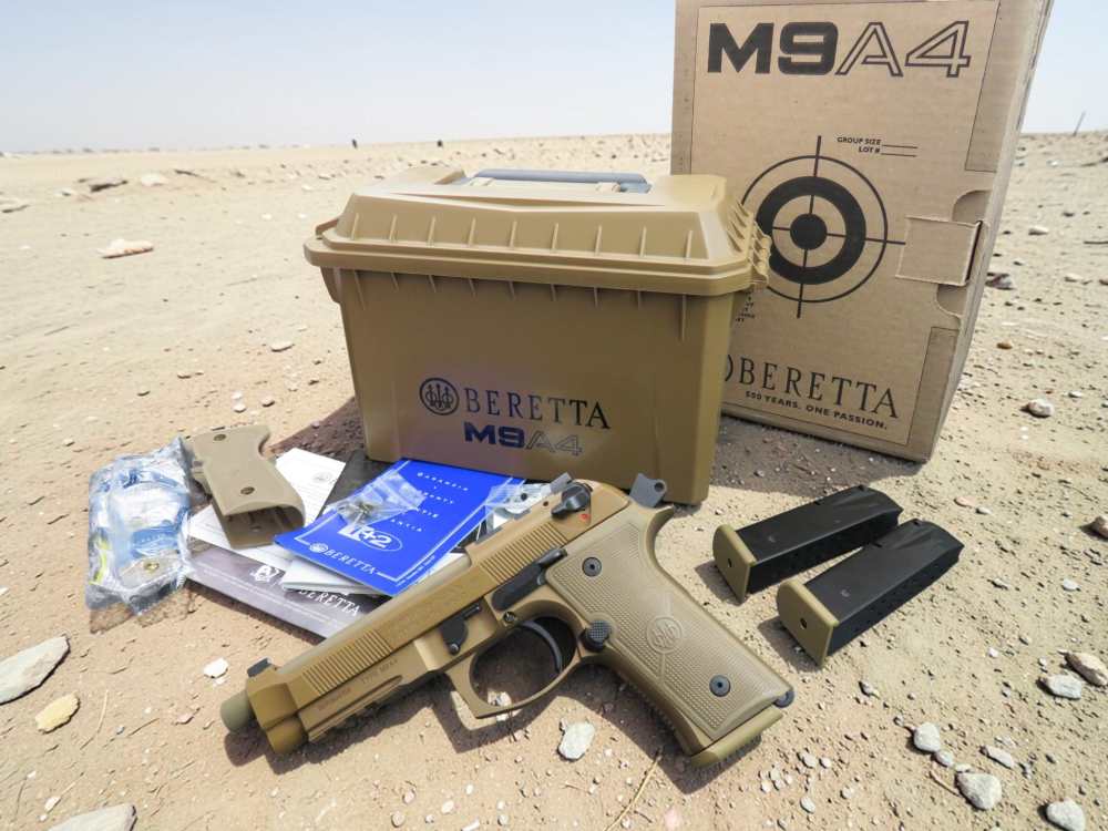 Modified LTT Trigger Bar Beretta M9A4-G Ammo Can Box Presentation-img-0