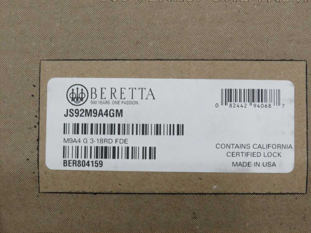 Modified LTT Trigger Bar Beretta M9A4-G Ammo Can Box Presentation-img-11