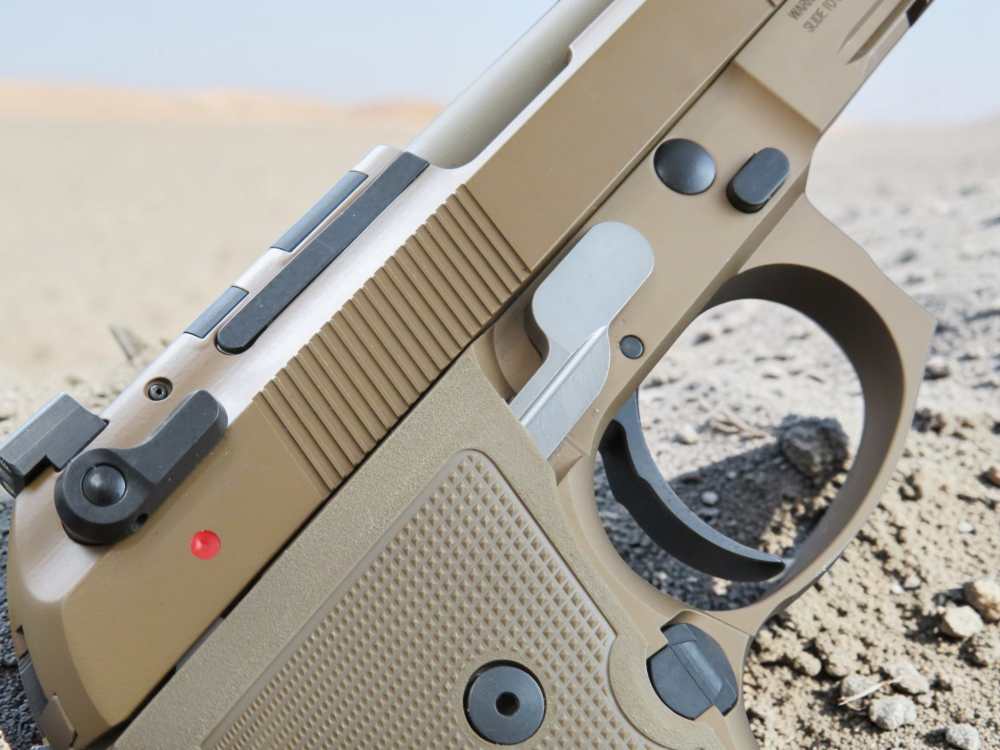Modified LTT Trigger Bar Beretta M9A4-G Ammo Can Box Presentation-img-10