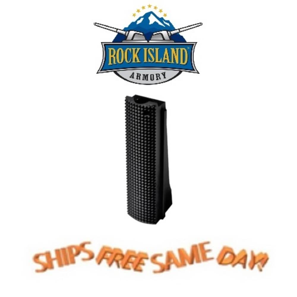 Rock Island/Armscor 1911 FS/MS,Checkered Aluminum Mainspring Housing 4549AL-img-0