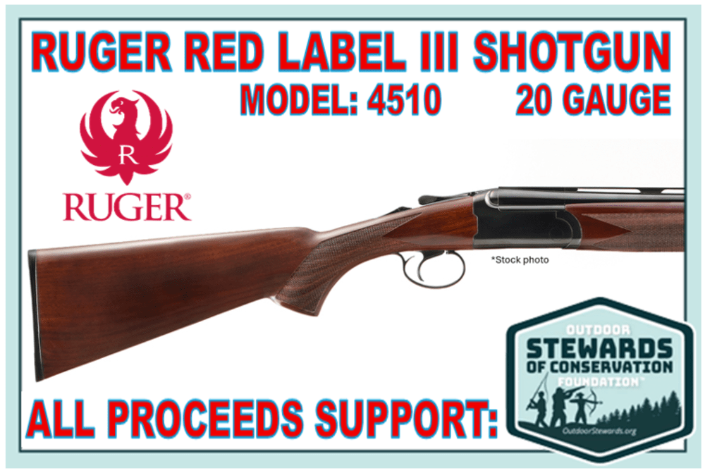 Ruger Red Label III Model 4510 O/U 20 Gauge Shotgun for Conservation-img-1